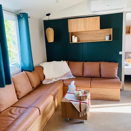 Mobilhome 8 Personnes Cosy Equipe Avec Vue Sur Bassin, Cap Ferret *