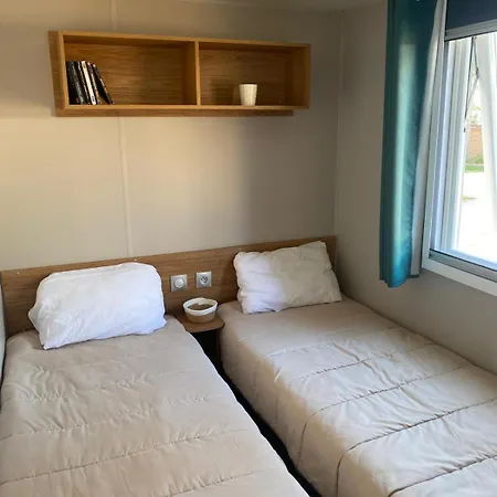 Gerendaház Mobilhome 8 Personnes Cosy Equipe Avec Vue Sur Bassin, Cap Ferret Lège-Cap-Ferret